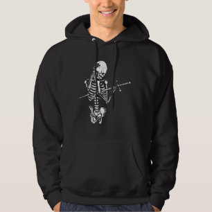 Sudadera Skeletab Stab Sword Halloween Spookone Bones Skull