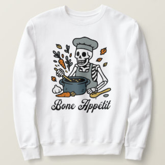 Sudadera Skeleton Chef Halloween - Cocina de otoño fantasma