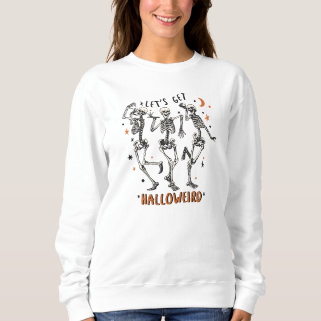 Sudadera Skeleton Dancing Halloween (Anverso)