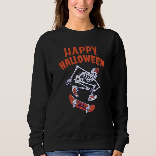 Sudadera Skeleton de Halloween (Anverso)