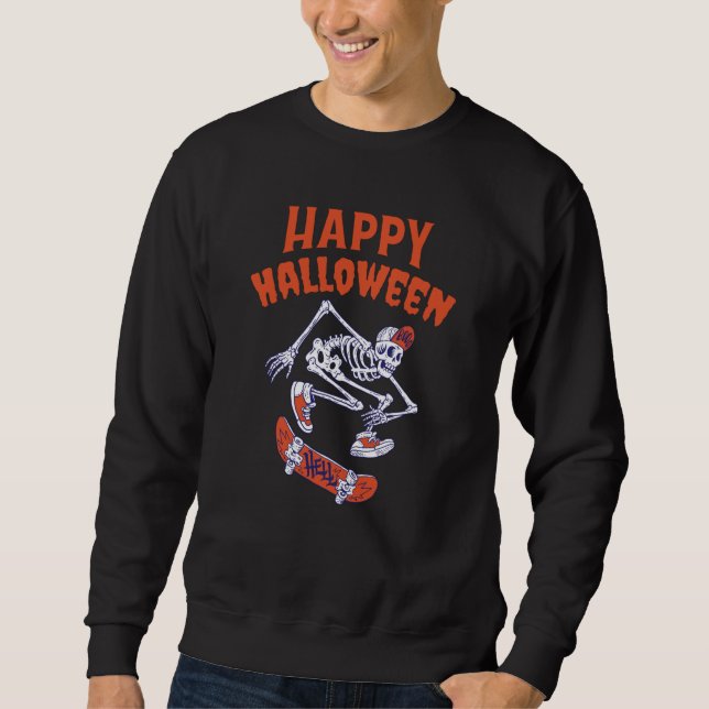 Sudadera Skeleton de Halloween (Anverso)