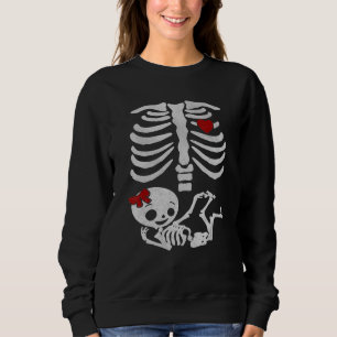 Sudadera Skeleton Embarazo Invitación Bebé XRay Hal