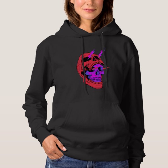 Sudadera Skeleton Halloween Vintage (Anverso)
