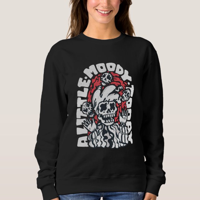 Sudadera Skeleton Jester Malabando cráneos (Anverso)