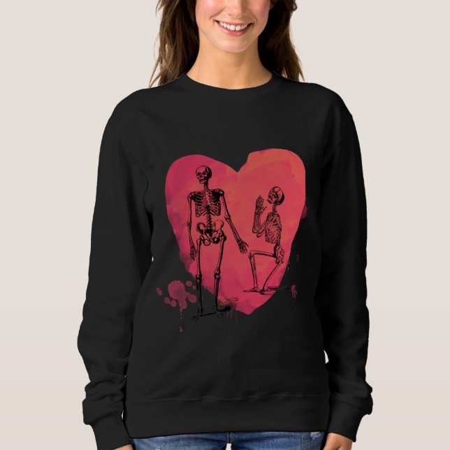 Sudadera Skeleton Love (Anverso)