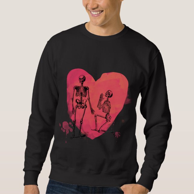 Sudadera Skeleton Love (Anverso)