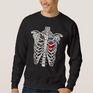 Sudadera Skeleton Mechan Ingeniero de Disfraces Mecánicos d