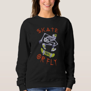 Sudadera Skeleton Skateboarder