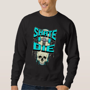 Sudadera Skeleton Skull Skateboard