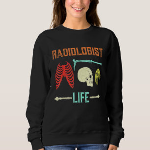 Sudadera Skeleton Skull, técnico de radiografía de vida