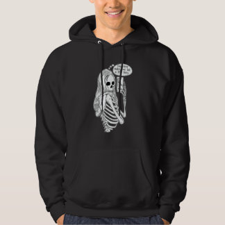Sudadera Skeleton Woman with Cell Phone Taking Selfie Skull