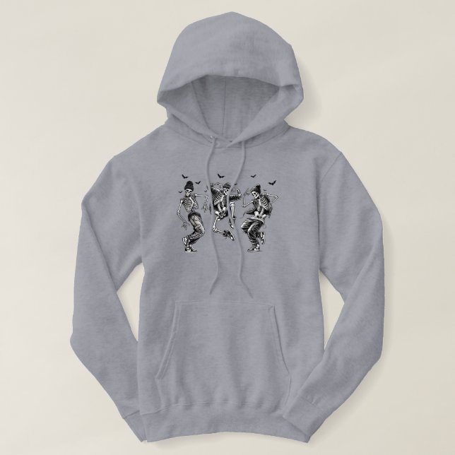 Sudadera Skeletons Rompe Camiseta de Danzuelo con capucha (Diseño del anverso)