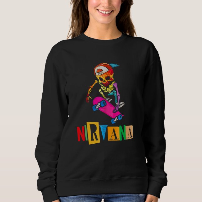 Sudadera Skelton de Nirvanas (Anverso)