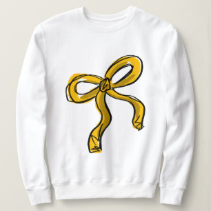 Sudadera Sketch Golden Yellow Bow