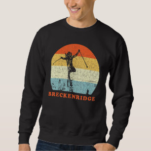 Sudadera Ski Breckenridge Colorado Vintage Retro Snow Ski V