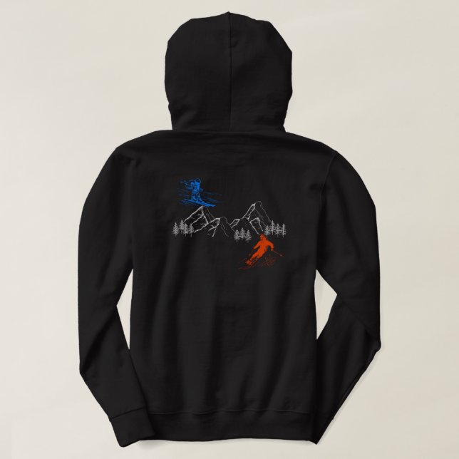 Sudadera Ski En Salida (Reverso del diseño)