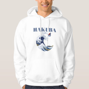 Sudadera Ski HAKUBA, arte japonés vintage