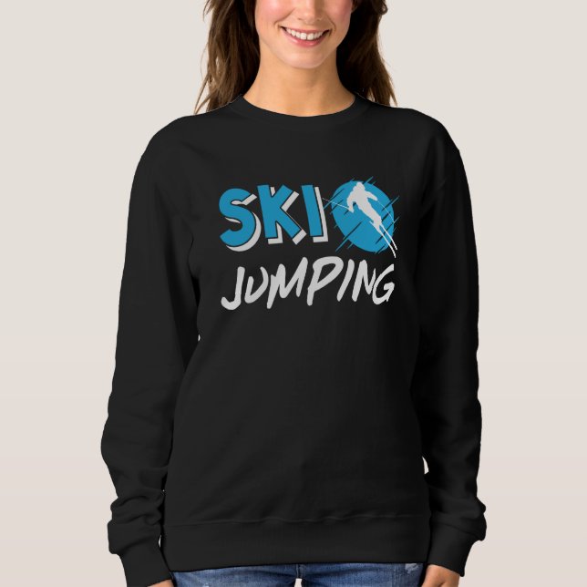 Sudadera Ski Jumping Ski Jumper Ski Jump Hill Snow Winter S (Anverso)