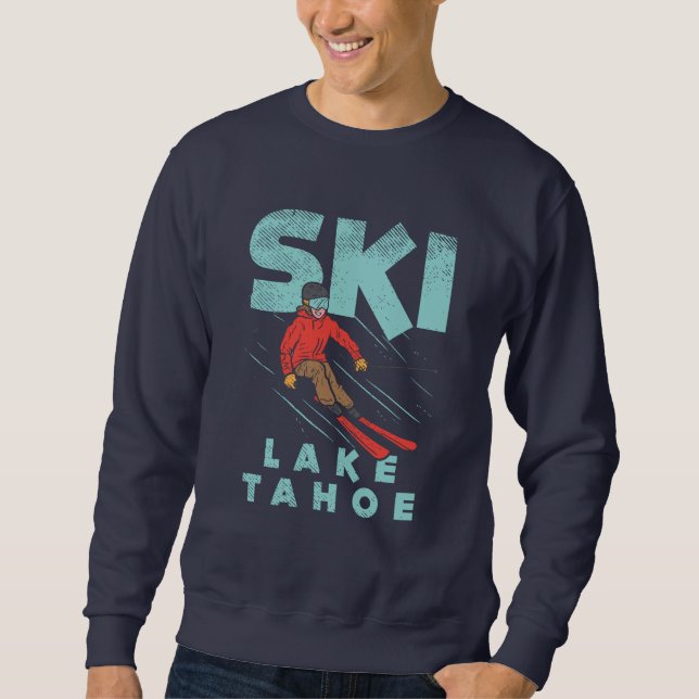 Sudadera Ski Lake Tahoe (Anverso)