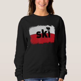 Sudadera SKI Patrimonio polaco Apellido Ancestry Dyngus Day