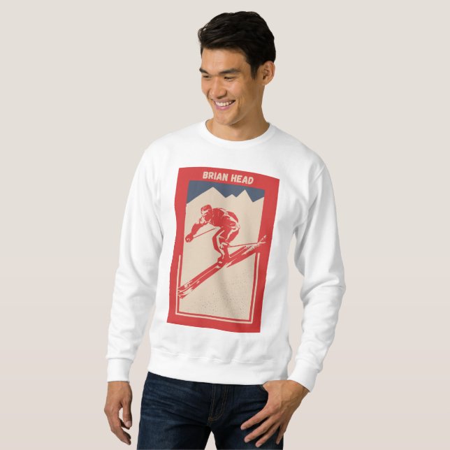 Sudadera Ski Utah Resort Brian Head (Anverso completo)