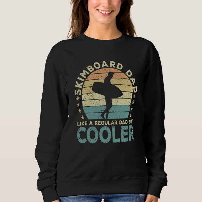Sudadera Skimboard Dad Skimboarder Skimboarding (Anverso)