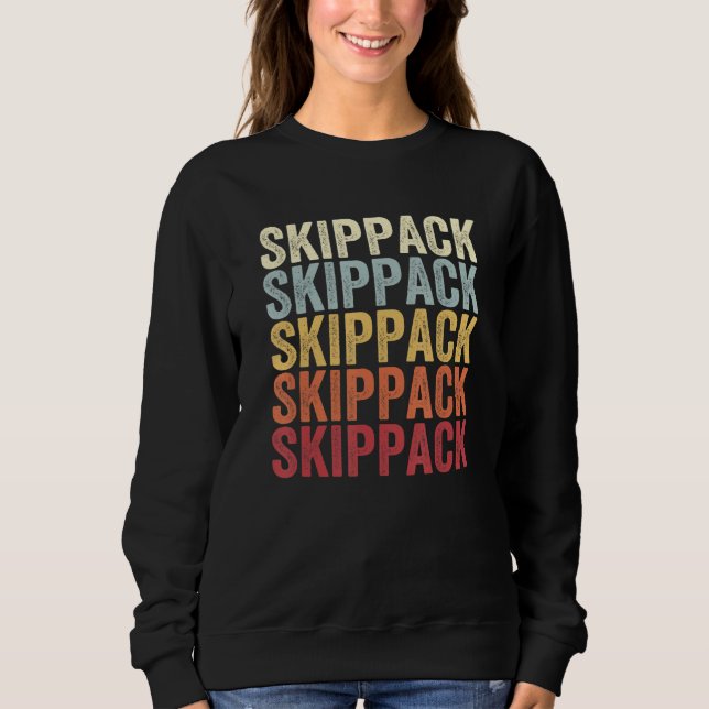 Sudadera Skippack Pennsylvania Skippack PA Retro Vintage Te (Anverso)