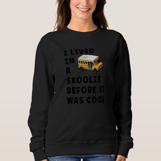 Sudadera Skoolie Schoolie Vanlife Nomad (Anverso)