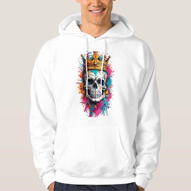 Sudadera SKULL FACE Hoodie (Anverso)