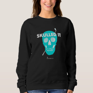Sudadera Skull Golf Saying Sports Tee para hombres y mujere