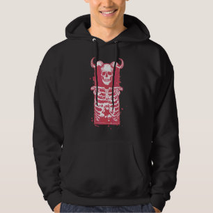 Sudadera Skull Skeleton Gótico Gótico Arte