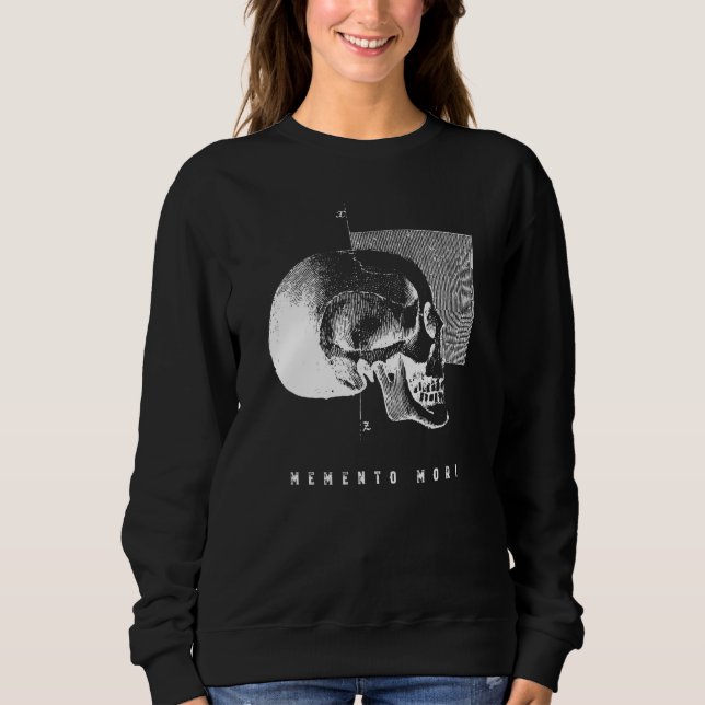 Sudadera Skull Stoic Memento Mori (Anverso)