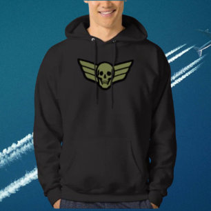 Sudadera Skull Wings Hoodie