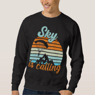 Sudadera Sky está llamando al parapente parapente
