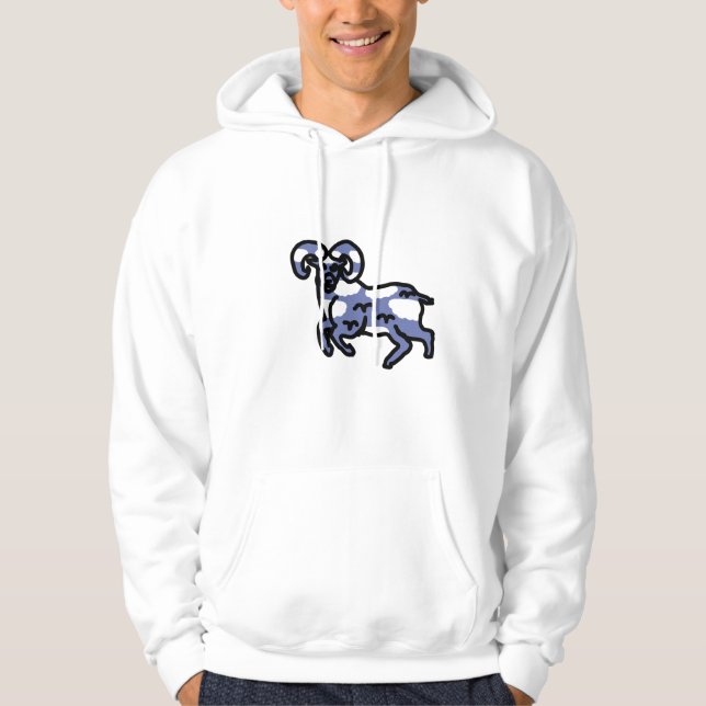 Sudadera Sky Ram Zodiac – Regalo de identidad Arie (Anverso)