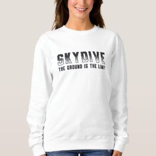 Sudadera Skydive Skydive El Suelo Es El Vintage Límite