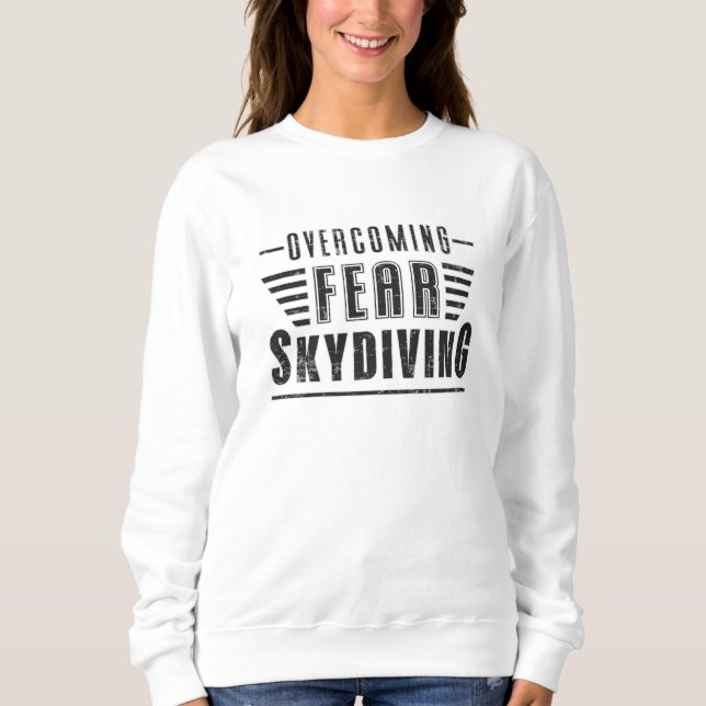 Sudadera Skydive Skydiver Plane Jump Gift Idea (Anverso)