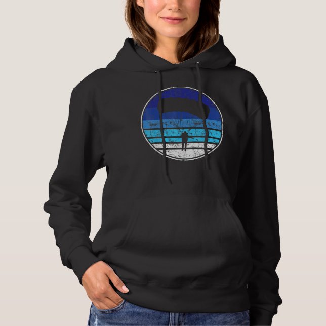 Sudadera Skydiver retro vintage (Anverso)