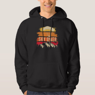 Sudadera Skydiver Skydiving Retro Vintage