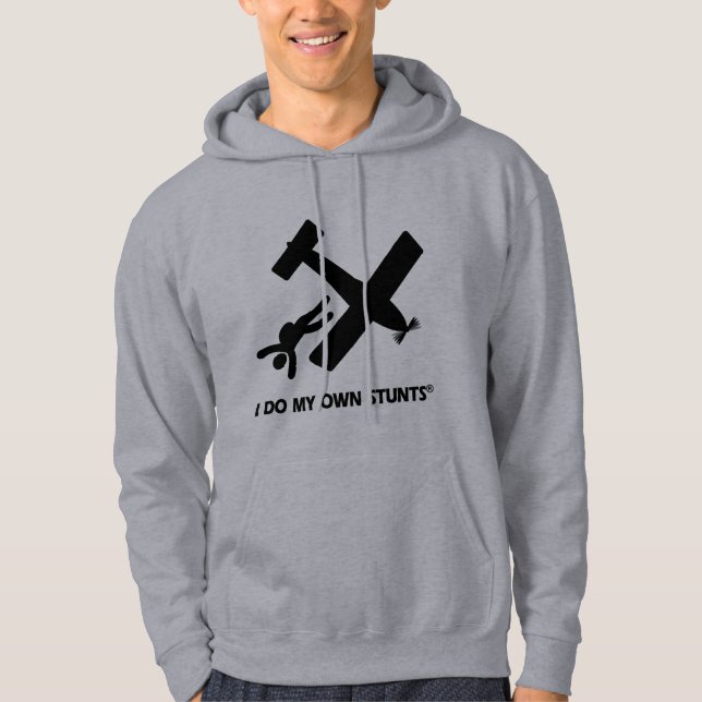 Sudadera Skydiving mis propios trucos (Anverso)