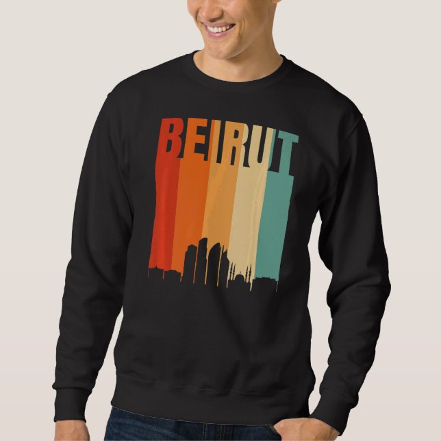 Sudadera Skyline de Beirut (Anverso)
