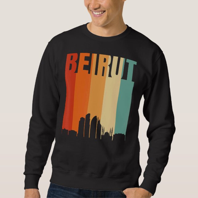 Sudadera Skyline de Beirut (Anverso)