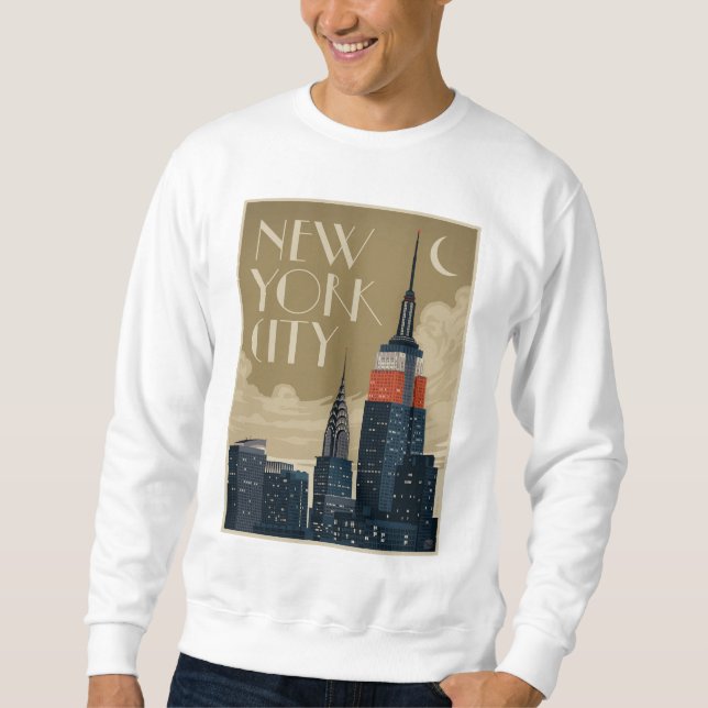 Sudadera Skyline de Nueva York (Anverso)
