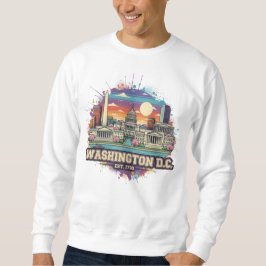 Sudadera Skyline de Washington DC | Orgullo de la ciudad ca
