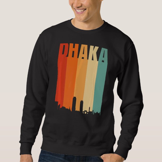 Sudadera Skyline Dhaka (Anverso)