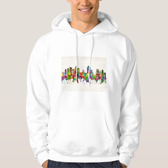 Sudadera Skyline Sacramento California (Anverso)