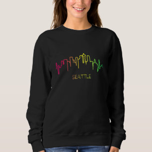Sudadera Skyline Seattle Washington