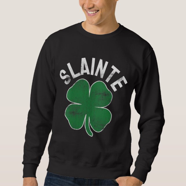 Sudadera Slainte Beer Beer Irish ST PATRICKS DAY Shamro (Anverso)