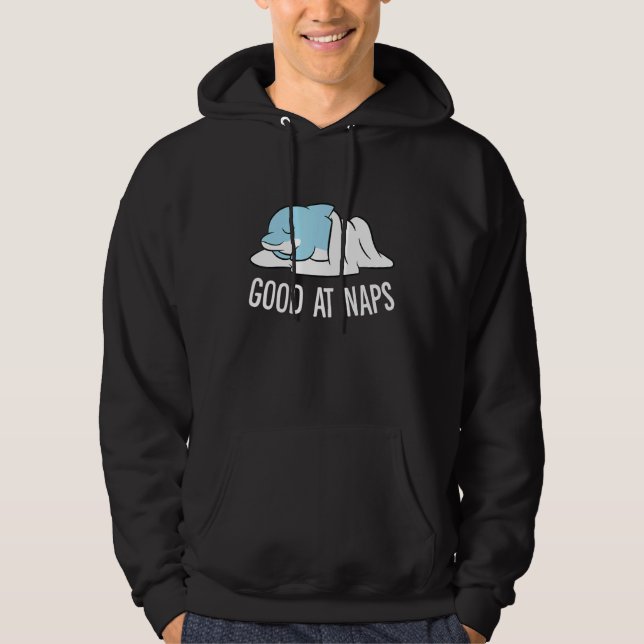 Sudadera Sleeping Dolphin Good At Naps Napping Dolphin Paja (Anverso)