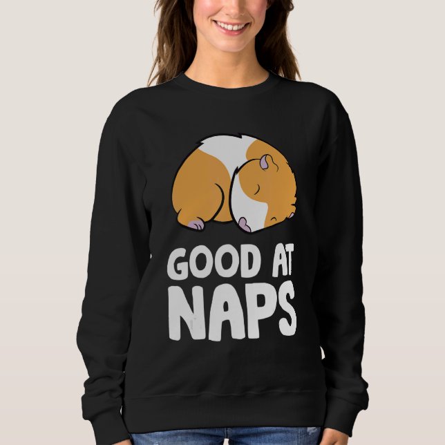 Sudadera Sleeping Guinea Pig Good At Naps Napping Guinea Pi (Anverso)